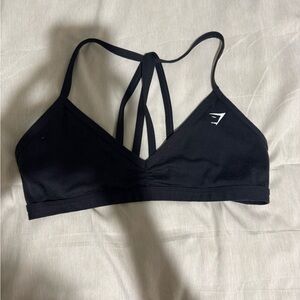 Black Gymshark Sports Bra